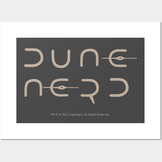 Dune Nerd Wall Art by Slightly Unhinged